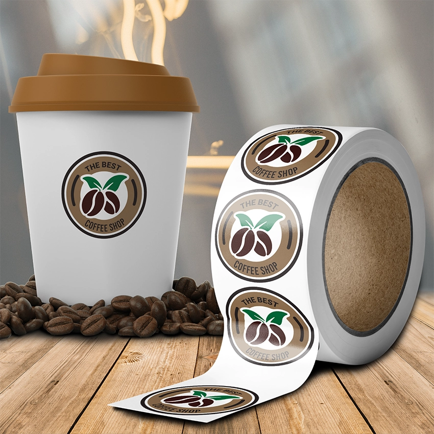 Custom Coffee Label & Stickers - Image 3