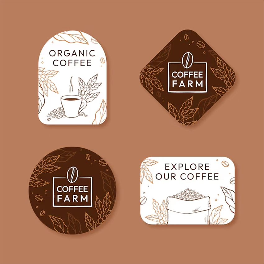 Custom Coffee Label & Stickers - Image 4